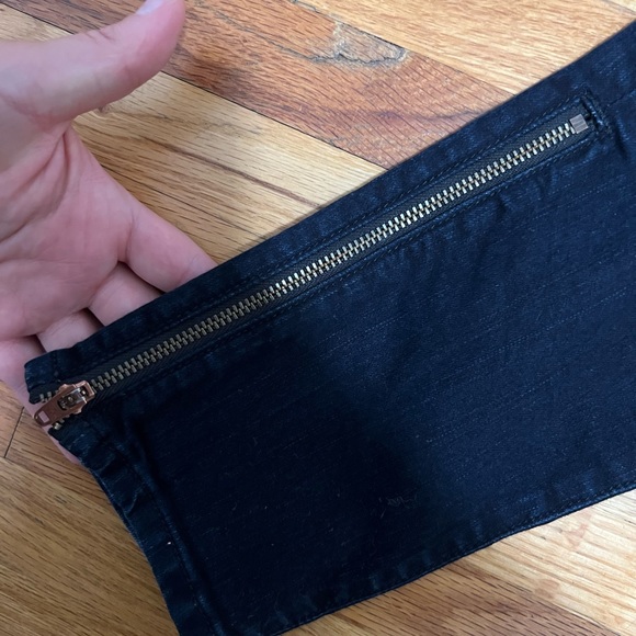 Rag and Bone Moto Zipper Jeans - Picture 4 of 8